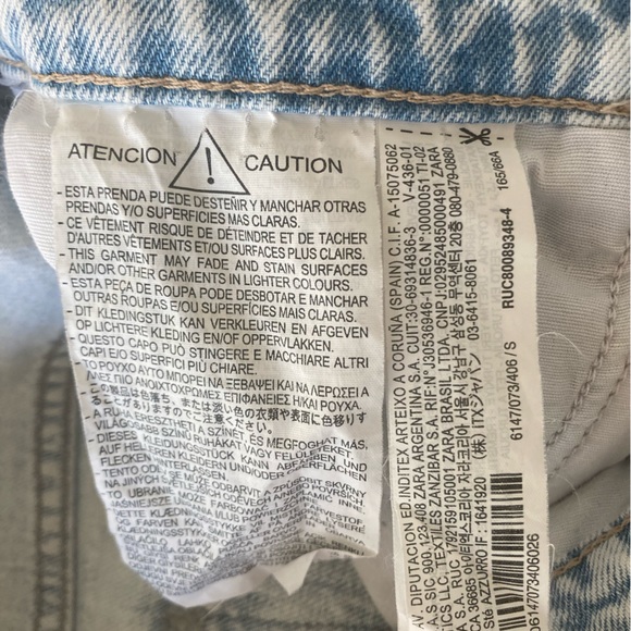 Zara maxi light wash denim skirt - Picture 9 of 13